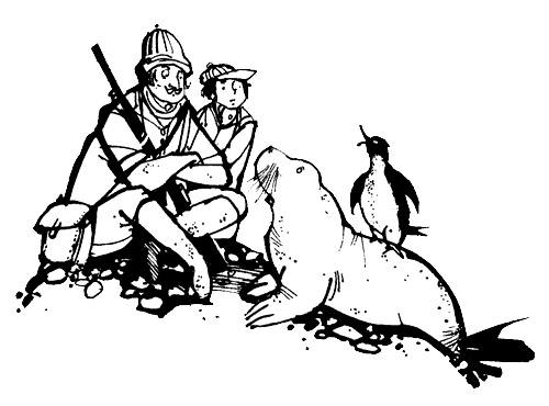 Иллюстрация к книге — Урмель, который приплыл на льдине [i_033.jpg]