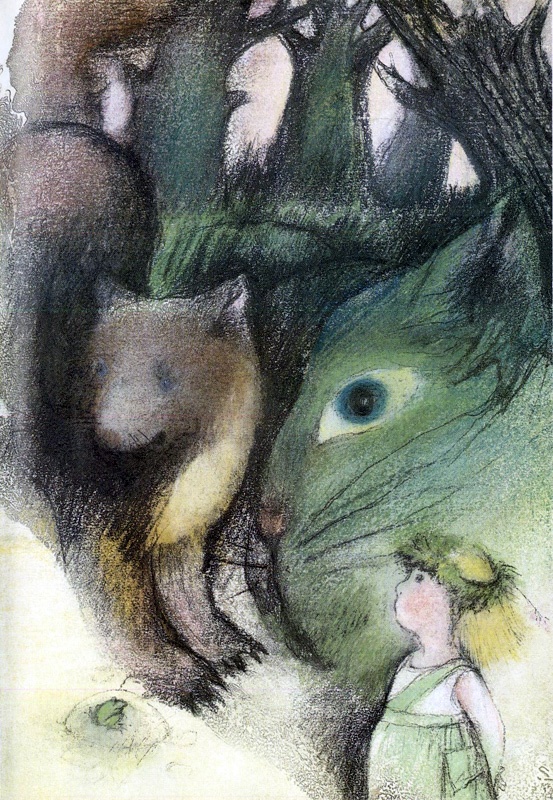 Иллюстрация к книге — Сказкоешка-Сладкоешка. Сказка о девочке, которая встретила кошку [i_007.jpg]