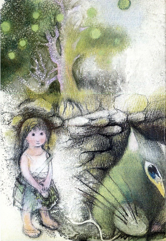 Иллюстрация к книге — Сказкоешка-Сладкоешка. Сказка о девочке, которая встретила кошку [i_008.jpg]