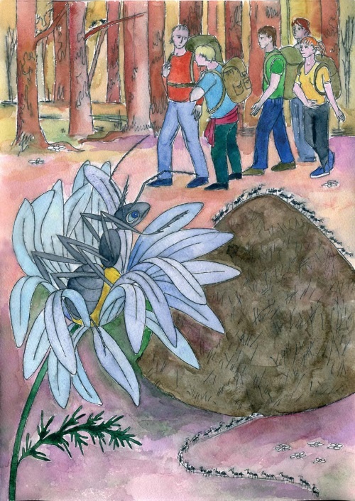 Иллюстрация к книге — Легко ли быть человеком. Сказки для взрослых [i_016.jpg]