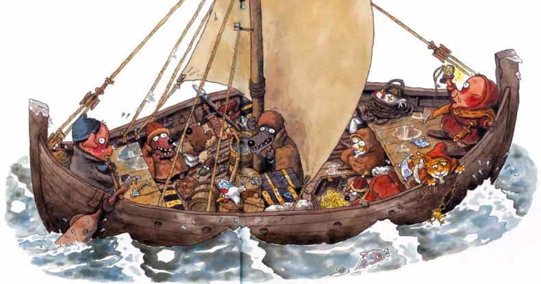 Иллюстрация к книге — Викинги идут! [i_050.jpg]