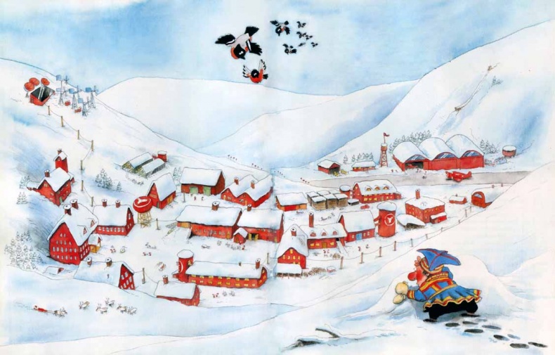 Иллюстрация к книге — В гостях у Санта-Клауса [i_003.jpg]