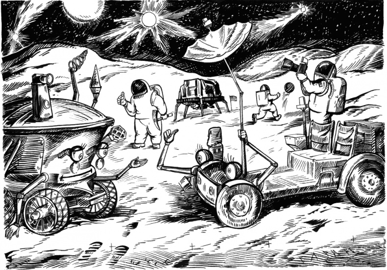 Иллюстрация к книге — Колумбы Вселенной (сборник) [_130_131.jpg]