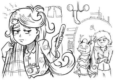 Иллюстрация к книге — Космические бродяги. Загадочный груз [i_008.jpg]