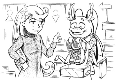 Иллюстрация к книге — Космические бродяги. Загадочный груз [i_048.jpg]