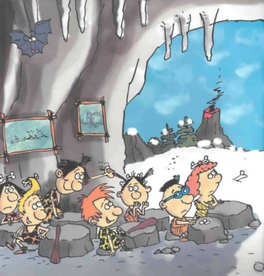 Иллюстрация к книге — Неандертальский мальчик в школе и дома [any2fbimgloader14.jpg]