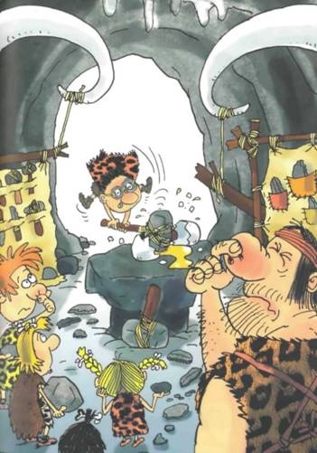 Иллюстрация к книге — Неандертальский мальчик в школе и дома [any2fbimgloader61.jpg]