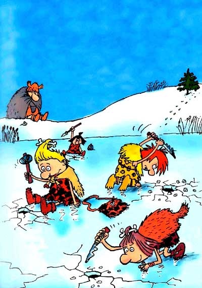 Иллюстрация к книге — Неандертальский мальчик, или Большой поход [i_031.jpg]