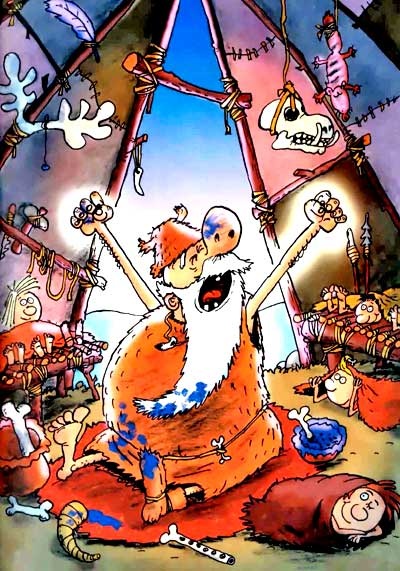 Иллюстрация к книге — Неандертальский мальчик, или Большой поход [i_064.jpg]