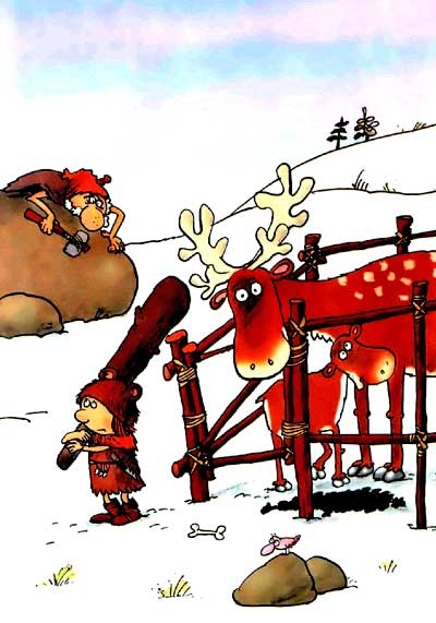 Иллюстрация к книге — Неандертальский мальчик, или Большой поход [i_077.jpg]