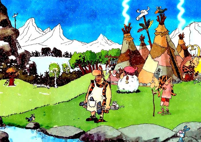 Иллюстрация к книге — Неандертальский мальчик, или Большой поход [i_116.jpg]