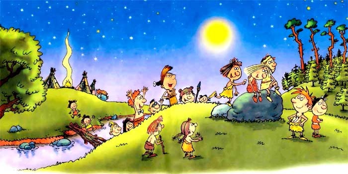 Иллюстрация к книге — Неандертальский мальчик, или Большой поход [i_124.jpg]