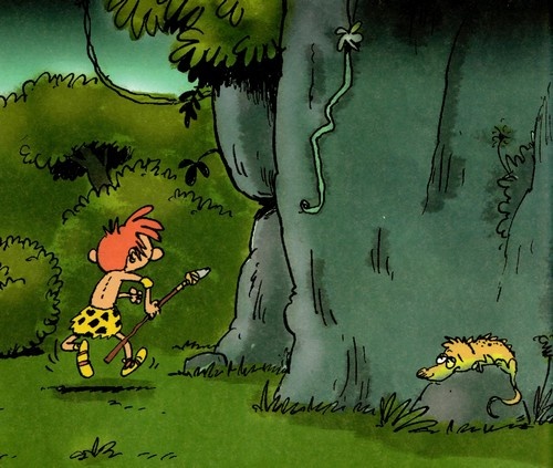 Иллюстрация к книге — Неандертальский мальчик и Кроманьонцы [i_066.jpg]