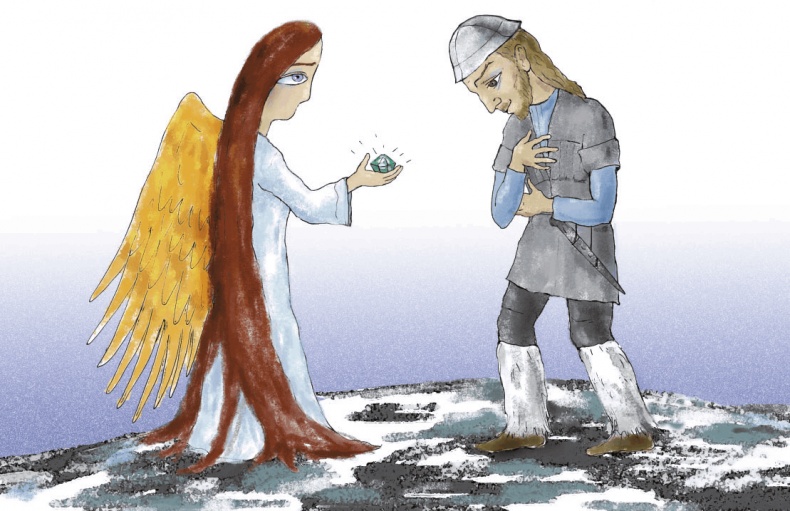 Иллюстрация к книге — Большая книга грузинских сказок и легенд [i_063.jpg]