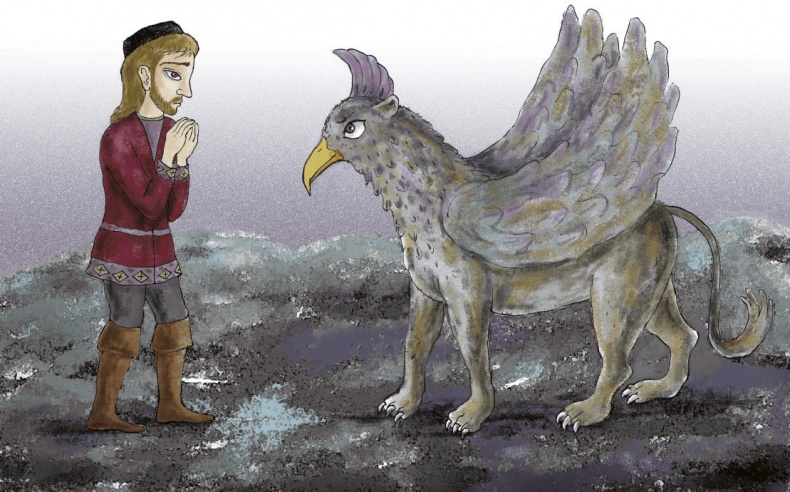 Иллюстрация к книге — Большая книга грузинских сказок и легенд [i_068.jpg]