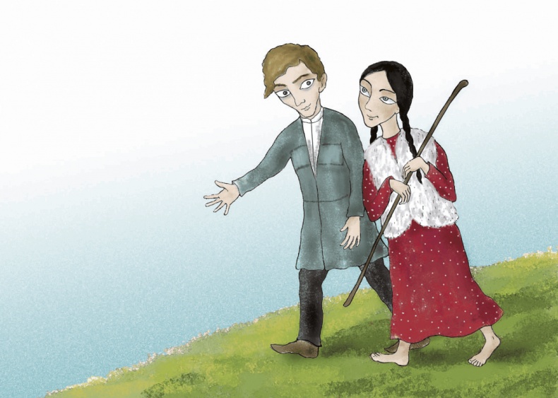 Иллюстрация к книге — Большая книга грузинских сказок и легенд [i_072.jpg]