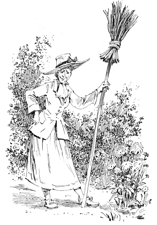 Иллюстрация к книге — Помело и волшебная шишечка от кровати [i_003.jpg]