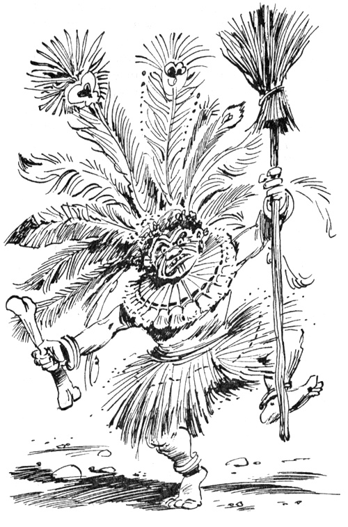 Иллюстрация к книге — Помело и волшебная шишечка от кровати [i_016.jpg]