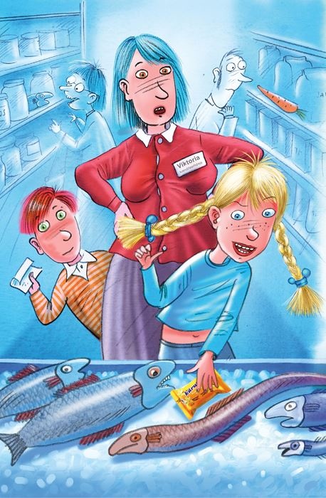 Иллюстрация к книге — Карнавал и картофельный салат [b00000761.jpg]