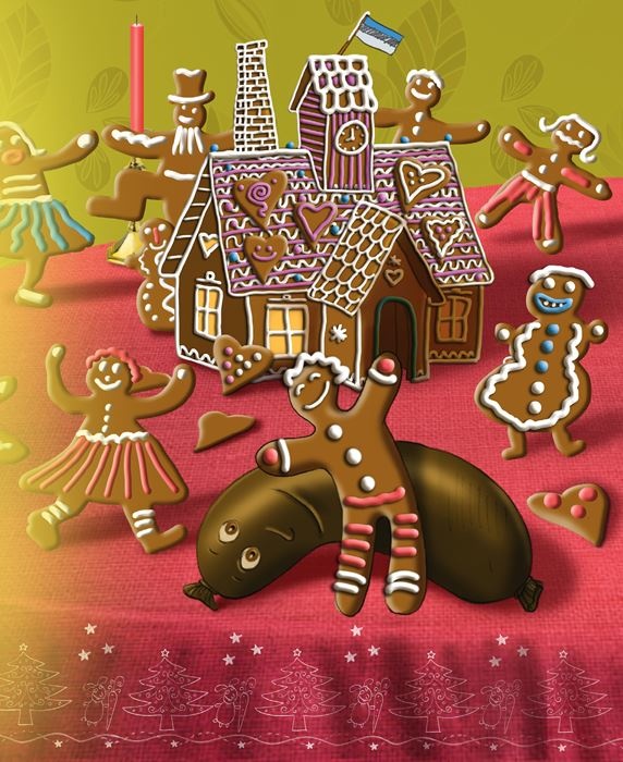 Иллюстрация к книге — Карнавал и картофельный салат [b00000951.jpg]