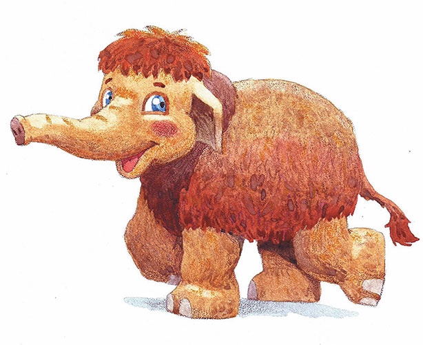 Иллюстрация к книге — Мамонтенок из прошлого [i_001.jpg]