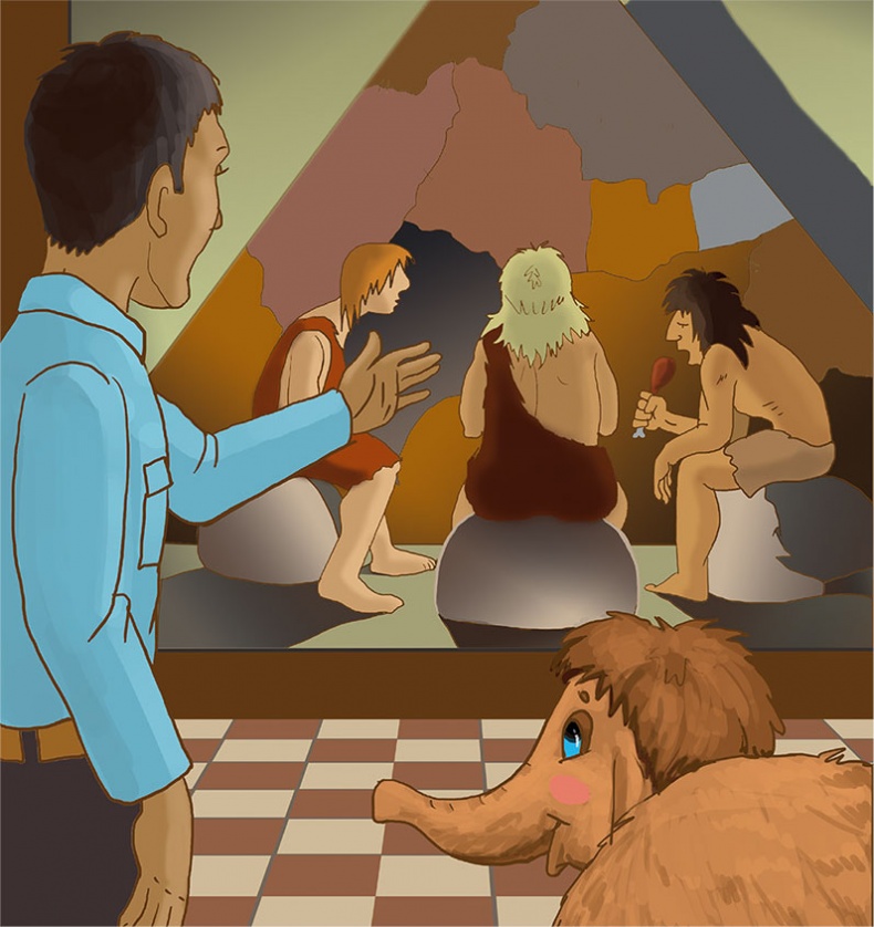 Иллюстрация к книге — Мамонтенок из прошлого [i_038.jpg]