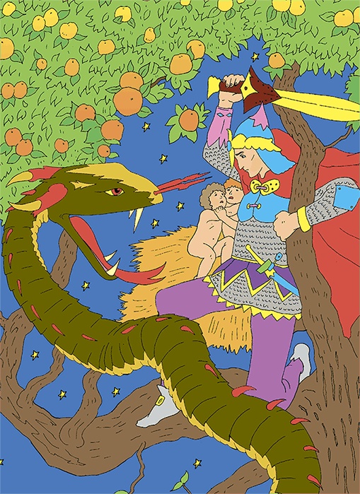 Иллюстрация к книге — Большая книга сказок для самых маленьких [i_050.jpg]