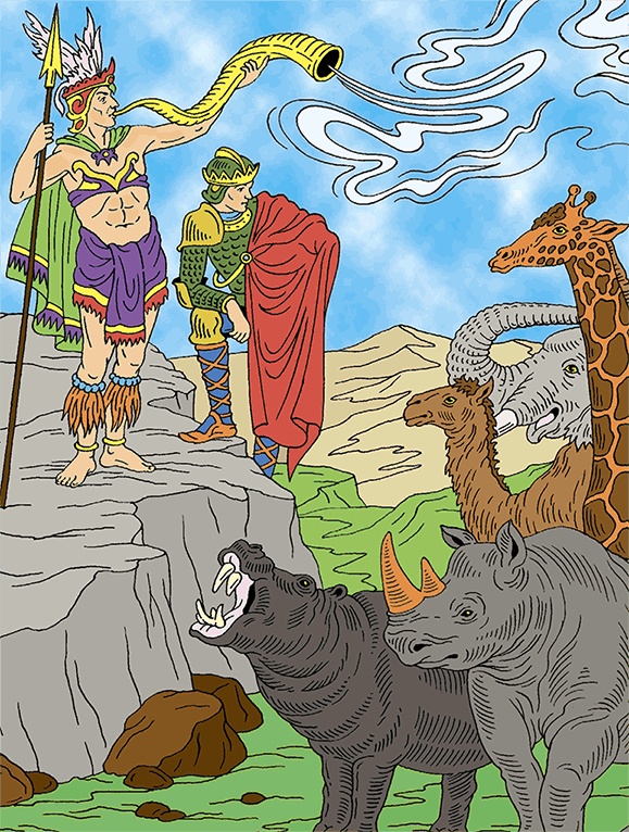 Иллюстрация к книге — Большая книга сказок со всего света [i_002.jpg]