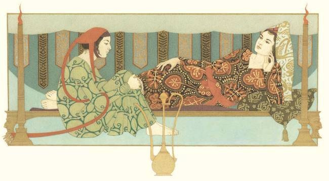 Иллюстрация к книге — Самые прекрасные сказки тысячи и одной ночи [i_010.jpg]