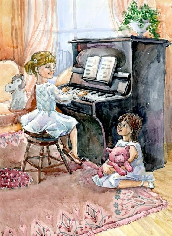 Иллюстрация к книге — Четвёртая нотка [img_0.jpg]