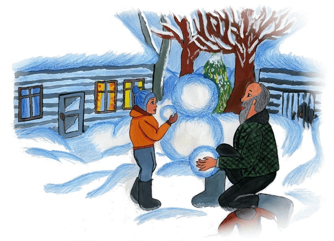 Иллюстрация к книге — Новогодние сказки для любимой внучки [i_003.jpg]