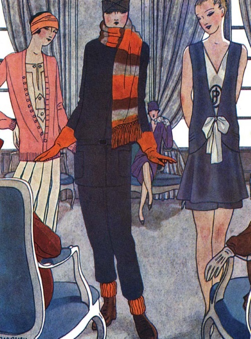 Иллюстрация к книге — Молодые и красивые. Мода двадцатых годов [i_237.jpg]