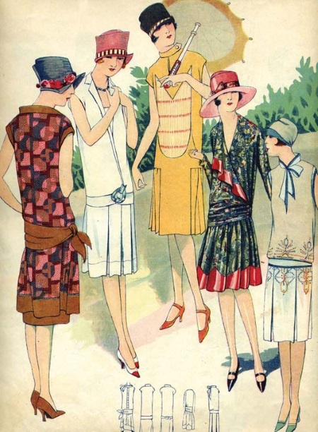 Иллюстрация к книге — Молодые и красивые. Мода двадцатых годов [i_622.jpg]