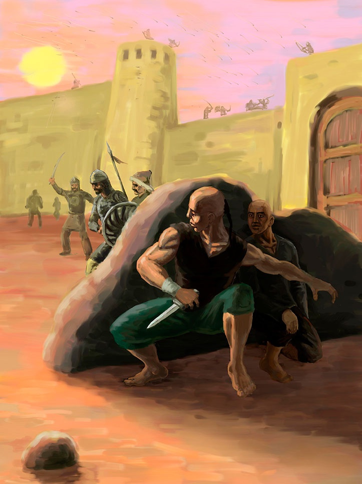 Иллюстрация к книге — Аблай Хан и его батыры. Легенды Великой степи [i_002.jpg]