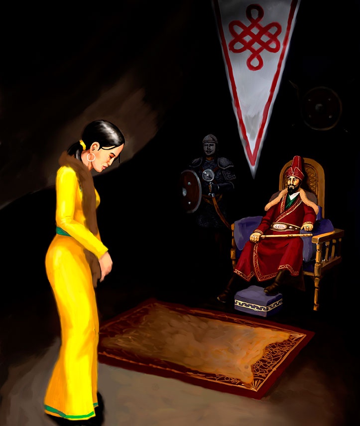 Иллюстрация к книге — Аблай Хан и его батыры. Легенды Великой степи [i_014.jpg]