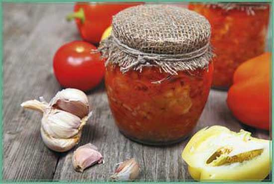 Иллюстрация к книге — Консервируем салаты, лечо, икру, соте, аджику [i_078.jpg]