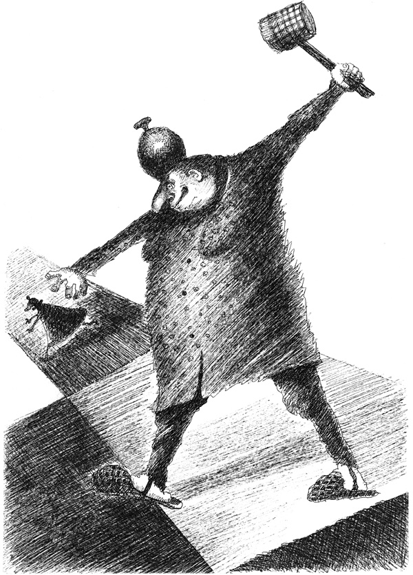 Иллюстрация к книге — Нога судьбы, пешки и собачонка Марсельеза [i_019.jpg]