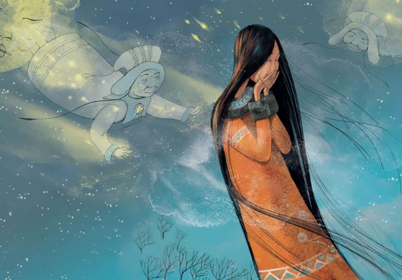 Иллюстрация к книге — Сказка о храбром богатыре Узоне и его возлюбленной Наюн. По мотивам корякской легенды [i_021.jpg]