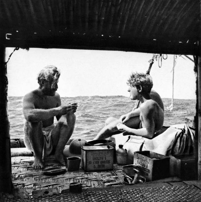 Иллюстрация к книге — С Хейердалом через Атлантику. О силе духа в диких условиях [i_022.jpg]