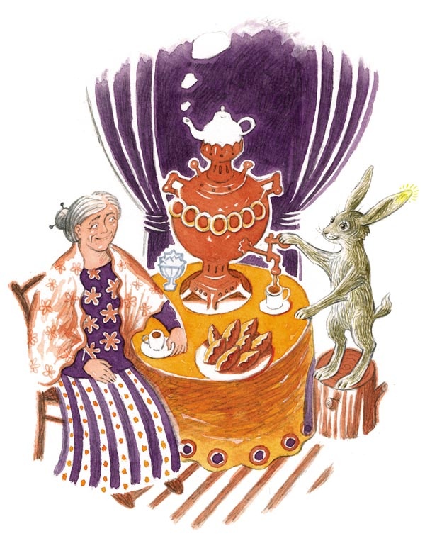 Иллюстрация к книге — Сказки зайца Золотое Ушко [i_033.jpg]