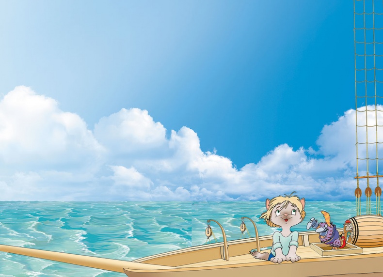 Иллюстрация к книге — Пираты Кошачьего моря. Книга 1. На абордаж! [i_032.jpg]