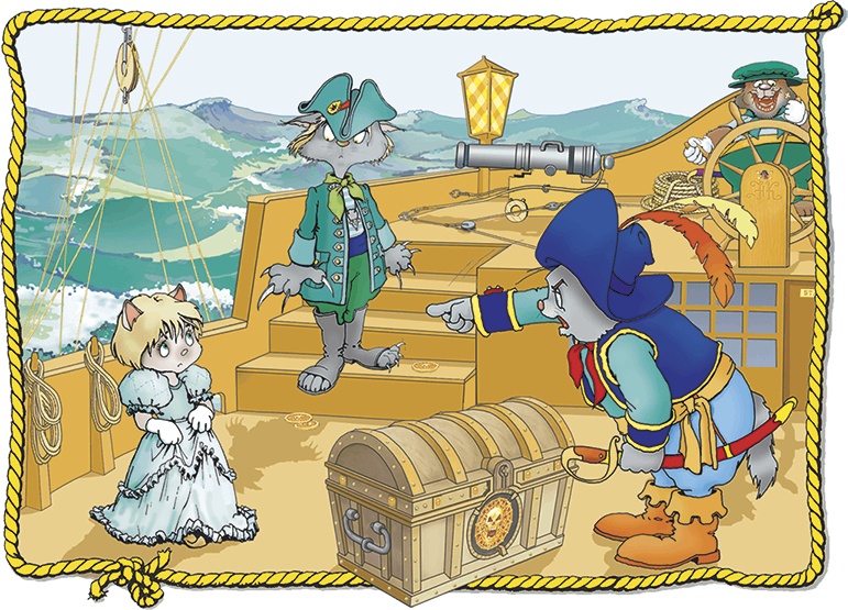 Иллюстрация к книге — Пираты Кошачьего моря. Книга 1. На абордаж! [i_070.jpg]