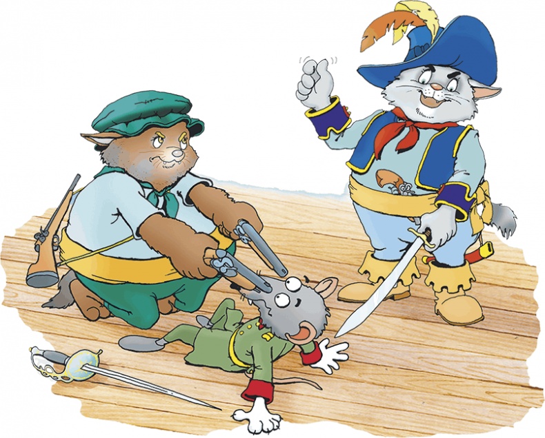 Иллюстрация к книге — Пираты Кошачьего моря. Книга 1. На абордаж! [i_092.jpg]