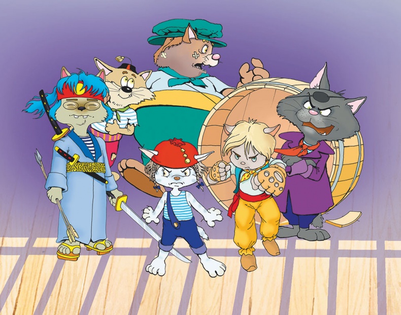 Иллюстрация к книге — Пираты Кошачьего моря. Книга 1. На абордаж! [i_094.jpg]