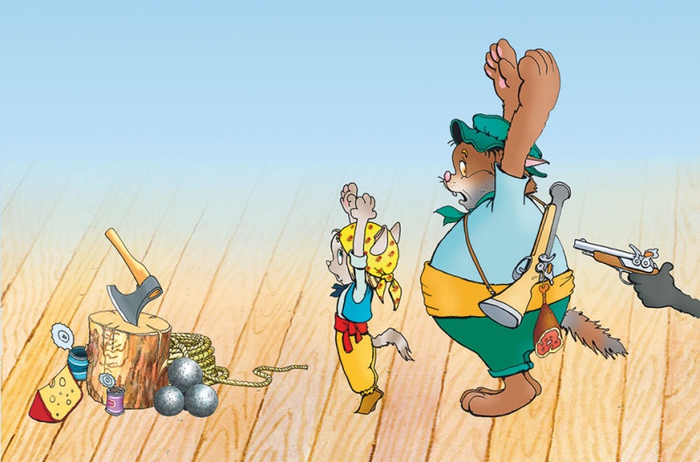 Иллюстрация к книге — Пираты Кошачьего моря. Книга 1. На абордаж! [i_100.jpg]