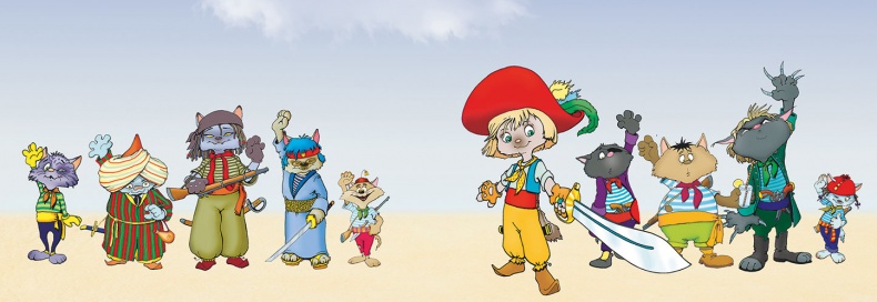 Иллюстрация к книге — Пираты Кошачьего моря. Книга 1. На абордаж! [i_113.jpg]