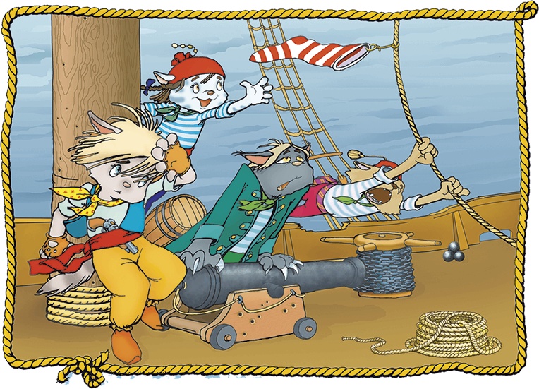 Иллюстрация к книге — Пираты Кошачьего моря. Книга 2. Остров забытых сокровищ [i_031.jpg]