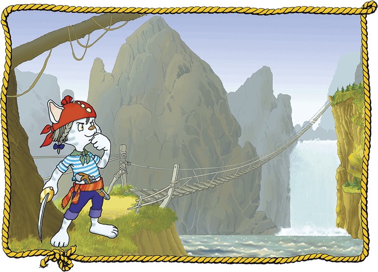 Иллюстрация к книге — Пираты Кошачьего моря. Книга 2. Остров забытых сокровищ [i_061.jpg]