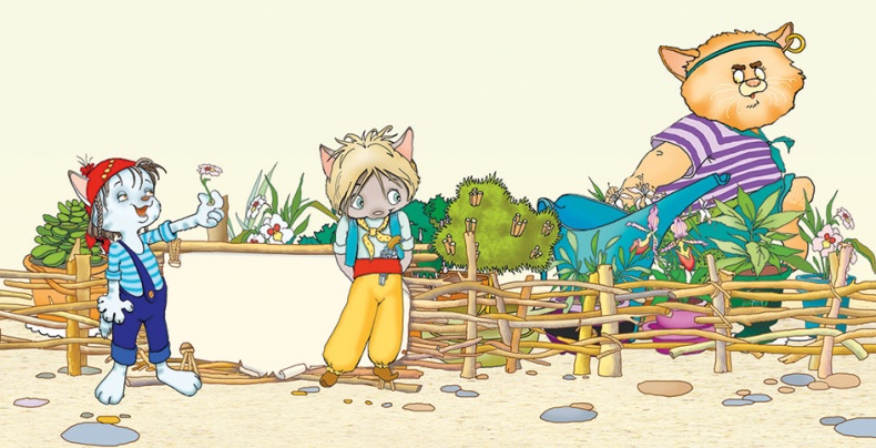 Иллюстрация к книге — Пираты Кошачьего моря. Книга 2. Остров забытых сокровищ [i_070.jpg]