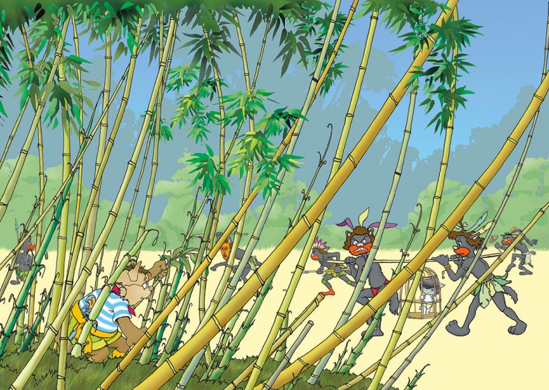 Иллюстрация к книге — Пираты Кошачьего моря. Книга 2. Остров забытых сокровищ [i_074.jpg]